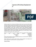 SEKUENSI INSPEKSI ROTATING EQUIPMENT