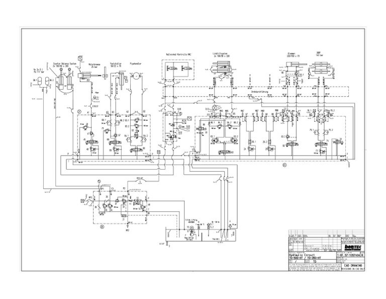 Hydraulic Cicuit BENTEC Top Drive | PDF