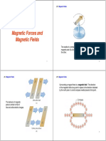 Magnetic Forces and Magnetic Fields