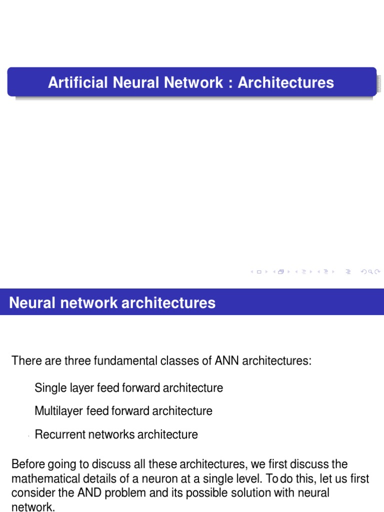 ANN Architecture | PDF | Artificial Neural Network | Cybernetics