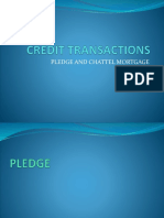 Pledge and Chattel Mortgage