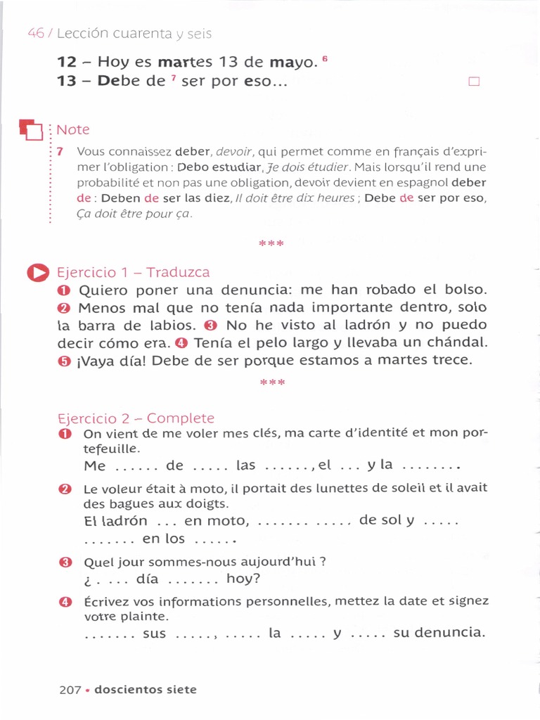 Conjugaison De Soler En Espagnol Espagnol B2 Part4 | PDF