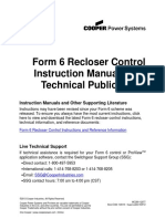F3 Recloser Control Instruction Manual