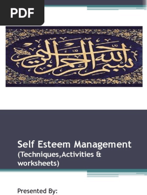 Self Esteem Ppt