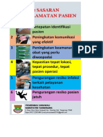 6 Sasaran Keselamatan Pasien