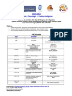 Programa Seminario Ciencia y Tecnologia