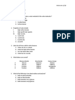 Multiple Choice Questions