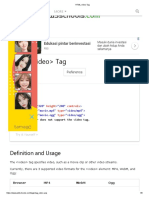 HTML Video Tag