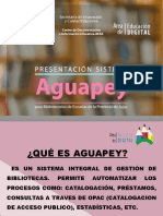 Guía de instalación y uso de Aguapey