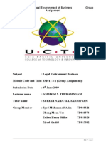 Juju V Timber Supply LTD - Group Assignment - Doc 1