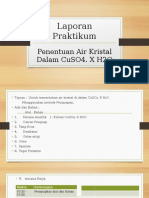 Praktikum Metode Penguapan