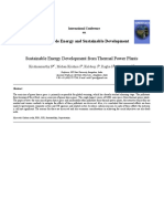 Sustainable Energy Development From Ther PDF