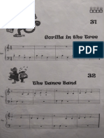 Gorilla in The Tree The Dance Band Piano Score