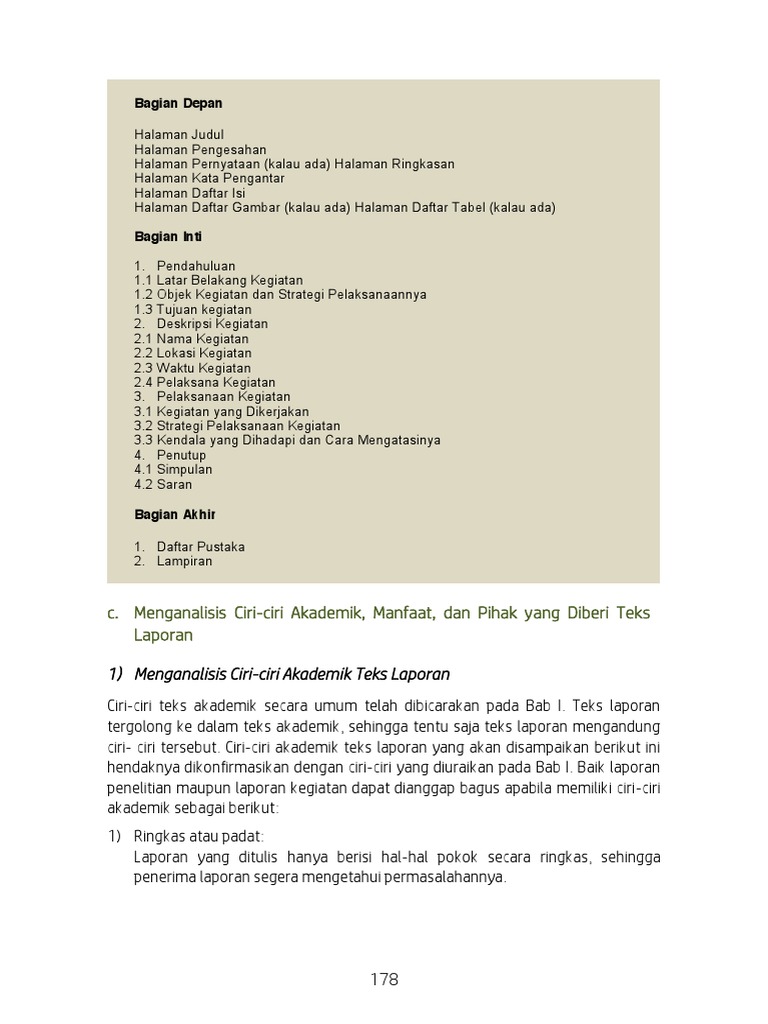 Catatan Harian Menganalisis Ciri Ciri Akademik Manfaat Dan Pihak Yang Diberi Teks Laporan Bebas Membaca Pdf
