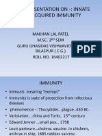 Innate and Acquired Immunity