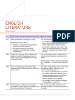 English Literature: Assessment