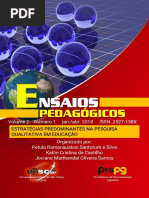 ensaios pedagógicos