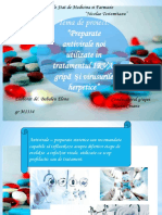 Proiect-Farmacologie Antivirale