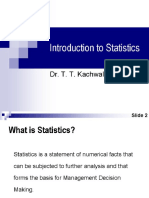 Intro to statistics
