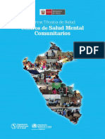 Norma Técnica de Salud Centro de Salud Mental Comunitarios-Perú