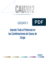 CAESAR II Combinaciones de Casos de Carga.pdf