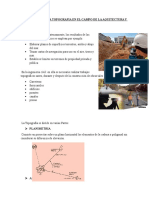 Importancia topografía construcción