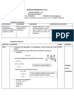 Modelo Sesión de Aprendizaje n2