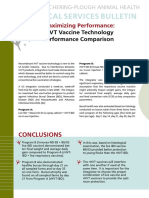 Maximizing performance-rHVT Vaccine Technology Performance Comparison