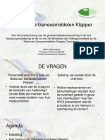 Presentatie de Nationale Geneesmiddelen Klapper 270312016 - Suriname