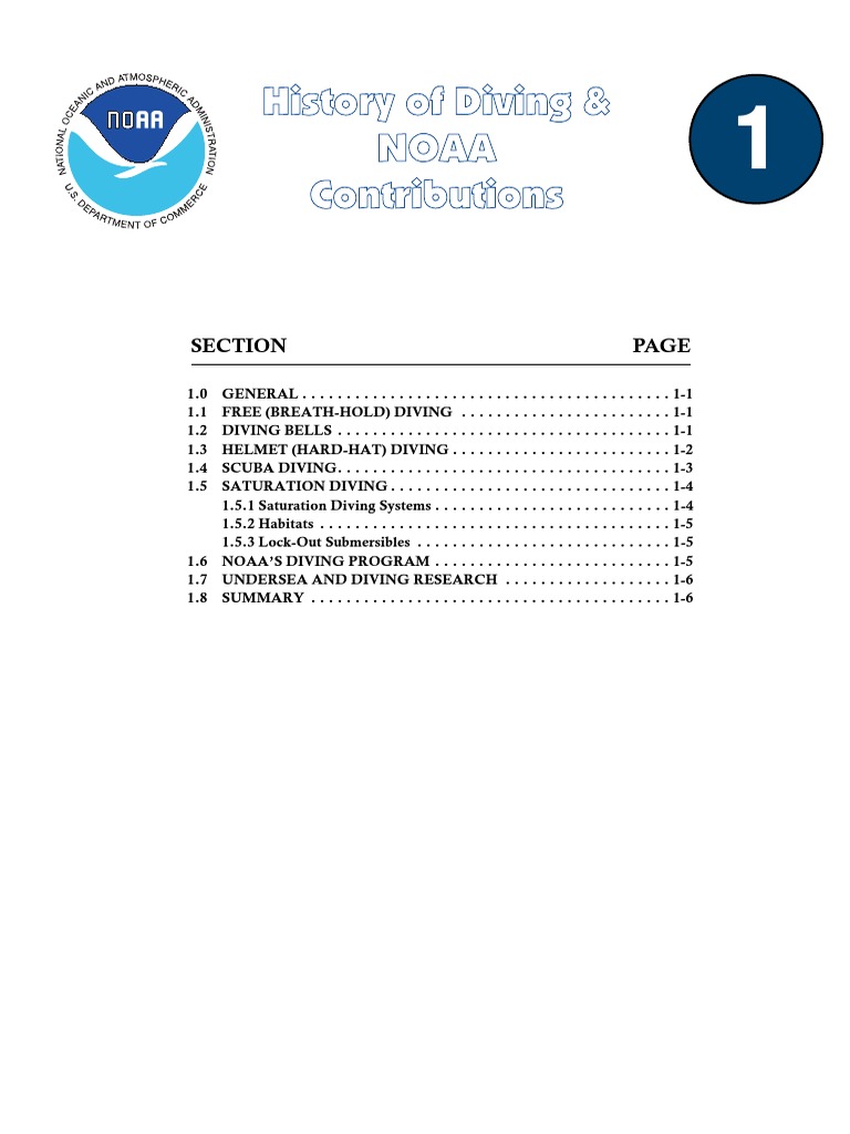 Chapter 1 PDF Scuba Diving Underwater Diving