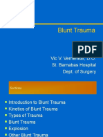 Blunt Trauma: Vic V. Vernenkar, D.O. St. Barnabas Hospital Dept. of Surgery