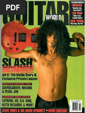 1992-02-00 - Guitar World - Smoking Gun