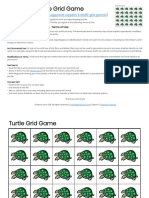 Turtle Grid Game