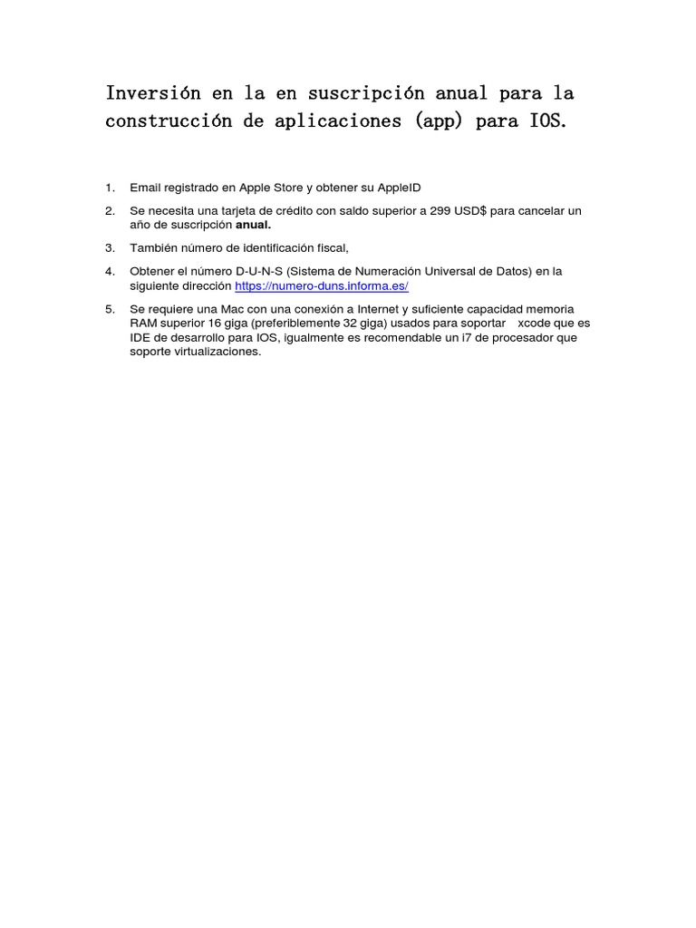 Cómo publicar una app en Apple Store | PDF | App Store (I Os ...