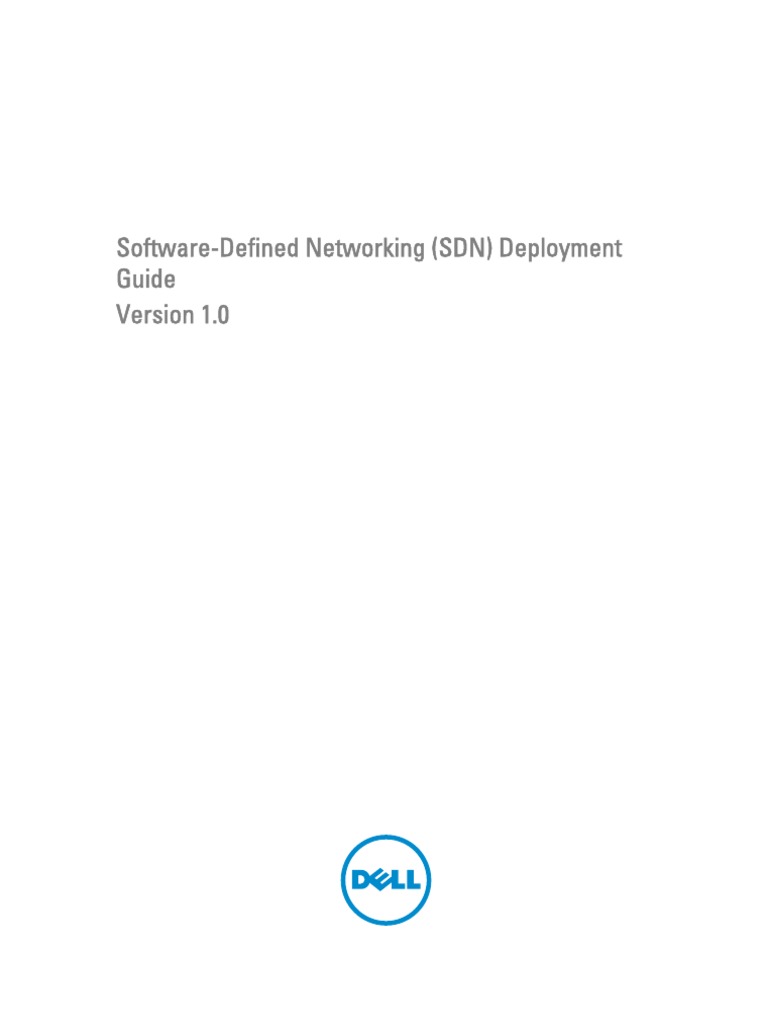 Software-Defined Networking (SDN) Deployment Guide | PDF | Network ...