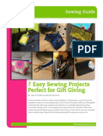7 Easy Sewing Projects Perfect For Gift Giving NSC PDF