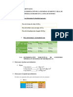 Densidad y contenido mineral