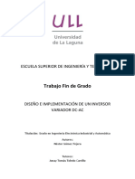 Diseno e Implementacion de Un Inversor Variador Dc-Ac PDF