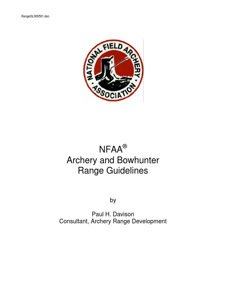 Archery Range Guidelines | PDF | Archery | Scoutcraft