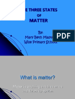 The Three States: Matter