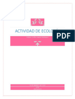 ECOLOGÍA 2°parcial Activs. de Aprendizaje 2019