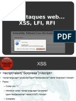 Más Ataques Web... XSS, Lfi, Rfi