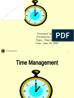 Time Management Bilal