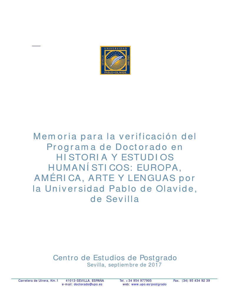 Historia Estudios Humanisticos | PDF | Unión Europea | Universidad