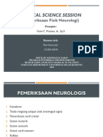 Pemeriksaan Dasar Neurologis 