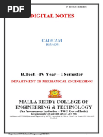 CAD CAM Digital Notes