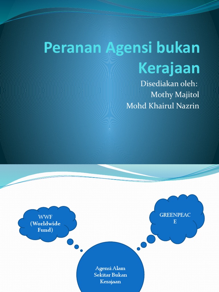 Peranan Agensi Bukan Kerajaan Pdf