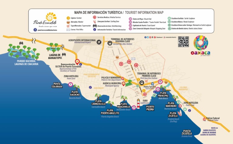 Mapa Turistico De Ptoescondido Pdf