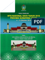 Buku Panduan MTQ Nasional Ke 27 Tahun 2018