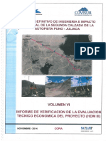 VOL.VI  Inf. de Verif de la Eval Tecnico Economica del Proyecto (HDM III).pdf